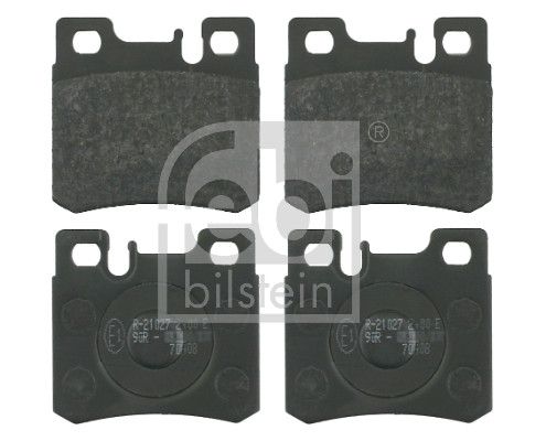 FEBI BILSTEIN 16153 | M.Benz W210 Arka Fren Balatası Çift Pimli A0014209520