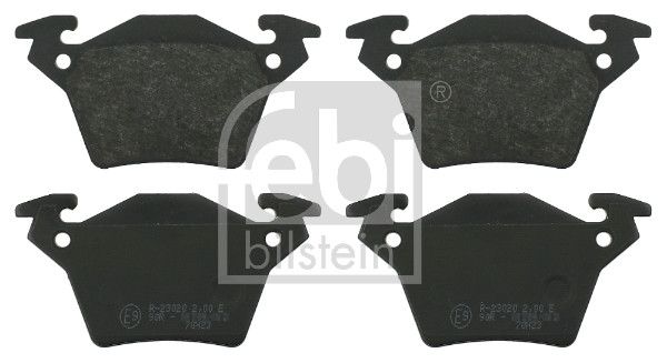 FEBI BILSTEIN 16255 | Fren Balatası 638 Vito CDI Arka Y.M. Kulaklı