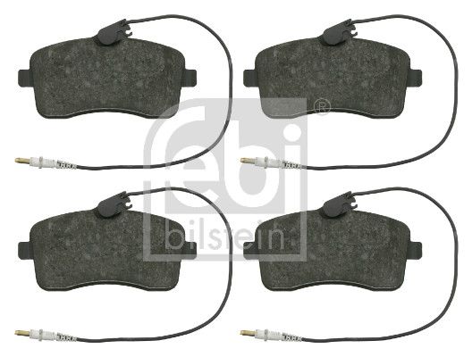 FEBI BILSTEIN 16547 | Fren Balatası Ön (Peugeot 407 1.6 HDI 110 Fap 05 / 04 -)