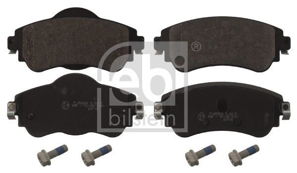 FEBI BILSTEIN 16866 | Disk Balata Ön (Citroen C4 1.4-1.6 HDI 09-/ Citroen Ds4 1.6 HDI 11 -) | 1 Adet