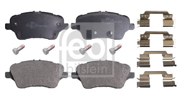 FEBI BILSTEIN 16940 | / Fren Balatası Ön Ford (Meay1j 2K021 Aa) / Val 601364 / 1785193 B-Max / Tourneo Courıer 12 -
