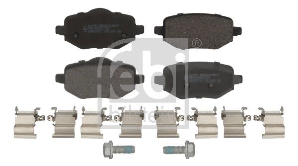 FEBI BILSTEIN 184234 | Fren Balatası Arka P2008 II-208 II 19 > / Opel Corsa F-Mokka II 2019 > / C4 III 2020 > Ds Ds3 Crossba