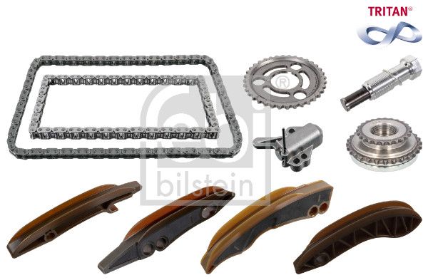 FEBI BILSTEIN 184573 | Eksantrik Zincir Seti Trıtan Alt Üst Komple Dıslı Dahıl BMW X6 G06 19 > X7 G07 19 >
