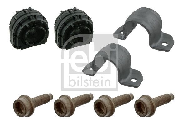 FEBI BILSTEIN 39650 | Viraj Demir Lastiği Arka (Set) 2 Lastik + 2 Kelepçe + Civata (15-17 mm)
