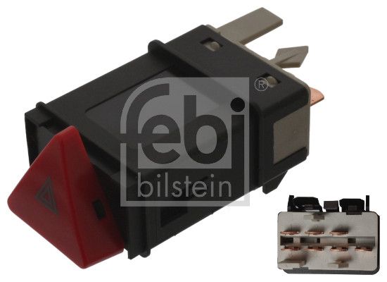 FEBI BILSTEIN 44393 | Flaşör Anahtar Dörtlü VW Polo Hb 94-01