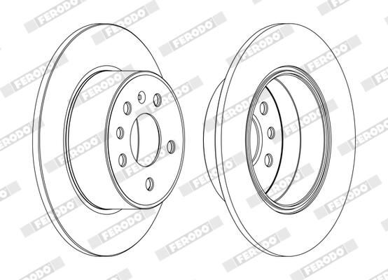 FERODO DDF1083C | Fren Aynası