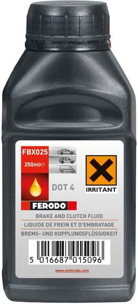 FERODO FBX025 | Fren Yagı 250Ml Dot 4) | 24 Adet