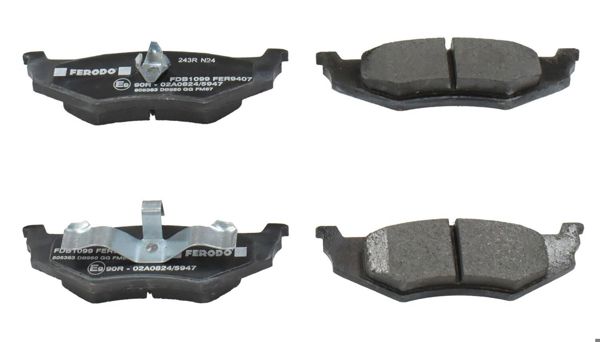 FERODO FDB1099 | Chrysler Neon Sebring 300M Arka Fren Balatası