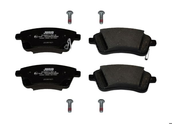 FERODO FDB1524 | Fren Balatası G.Cherk. Wj-Wg 2.7 Crd Arka (K.Dışı)