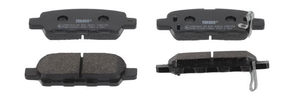 FERODO FDB4756 | Fren Balata Arka 08 > X-Traıl-Qashqai 15 > Juke