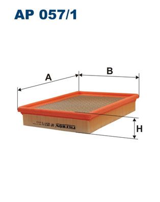 FILTRON AP057-1 | Hava Filtresi (Opel