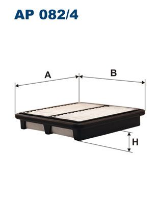 FILTRON AP082-4 | Hava Filtresi Daewoo Matız 96-00 Spark 0.8 / 1.0 (M100 M150 M200 M250)
