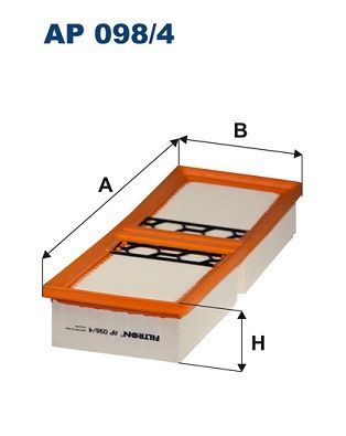 FILTRON AP098/4 | Hava Filtresi Alfa Romeo Gulıa 2.0 16 >
