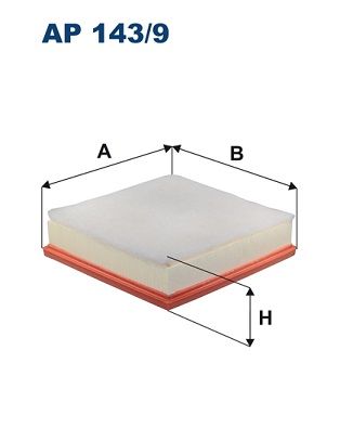 FILTRON AP143-9 | Hava Filtresi 15-L200 2.4 4Wd