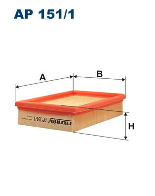 FILTRON AP151-1 | Hava Filtresi (Ford