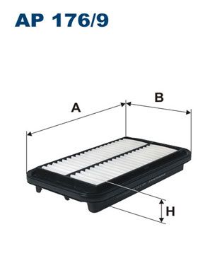 FILTRON AP176-9 | Hava Filtresi (Suzuki Alto 1.0 2009 -)
