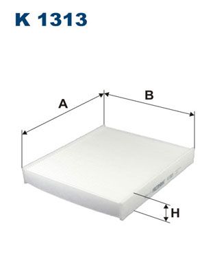 FILTRON K1313 | Polen Filtresi 10-Polo-Ibiza 1.4Tdi-1.6Tdi