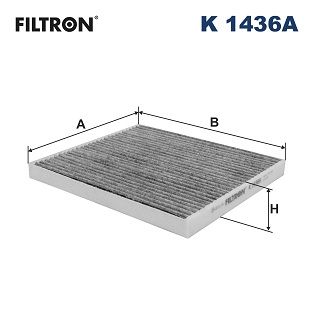 FILTRON K1436A | Polen Kabin Filtresi Jeep Cherokee 2-2 Crd-143 KW-195 Ps-09-2018 -