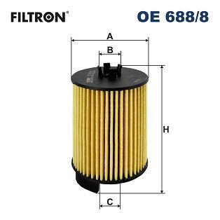 FILTRON OE688-8 | VW Yağ Filtresi Passat 15-Skoda Super B