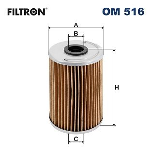 FILTRON OM516 | Yağ Filtresi (Mercedes Unımog (Om364.955 A))