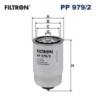 FILTRON PP979/2 | Yakıt Filtresi Hyundai Elantra i10 i30 Santa Fe Tucson Kia Ceed Cerato Picanto Rio III Sportage II