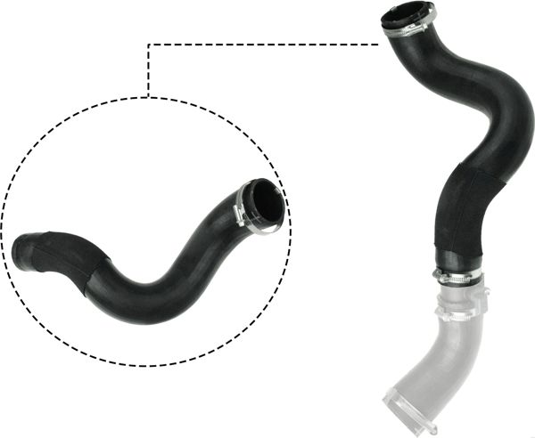 GATES 09-0617 | Intercooler Hortumu Büyük Olan 1 Parca