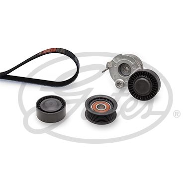 GATES K015PK1165XS | Kanallı V Kayış Seti T36622 + T36346 + Kpk1165xs (Alfa Romeo Mıto 0.9)