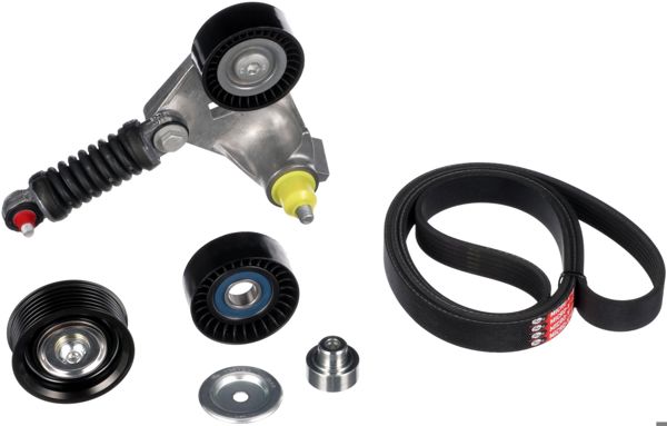 GATES K036PK1640 | Kanallı Kayış Seti