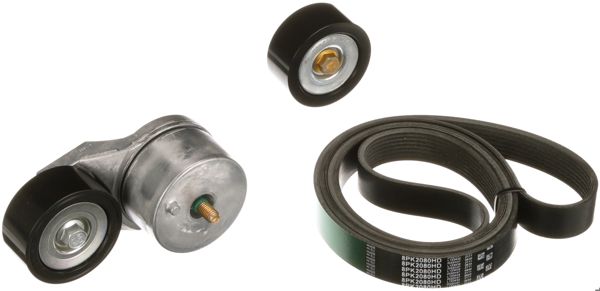 GATES K048PK2080HD | Kayış Gergi Seti-Daf / Mx13-460 Euro 6 (Apv4086 + Apv4083 + 8Pk2076hd)