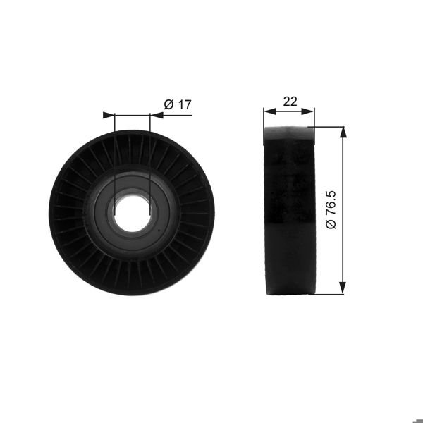 GATES T36183 | V Kayış Gergisi 98-05 A-Seri (W168-W169)