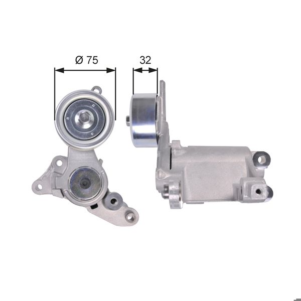 GATES T39135 | V Kayış Gergisi 02-16 Hilux-Hiace 2.5D-4D