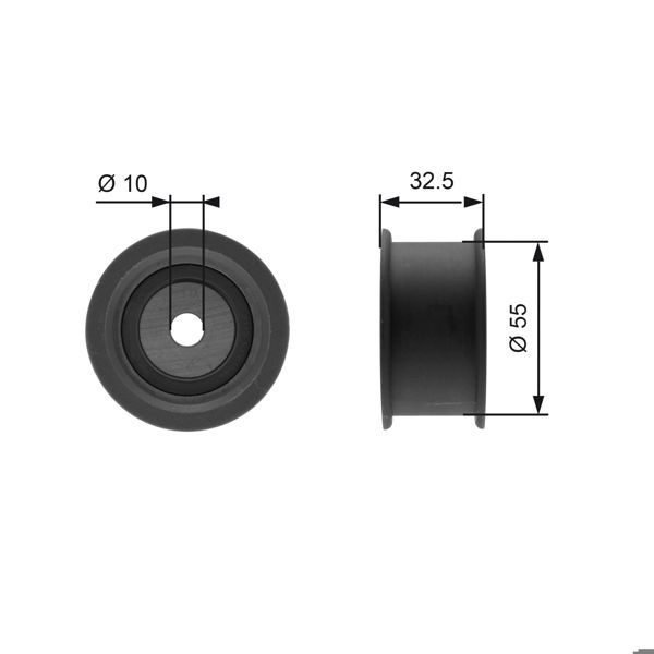 GATES T41101A | Gergi Rulmanı