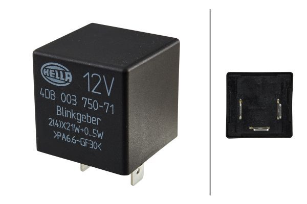 HELLA 4DB003750711 | Röle VW Polo-Caddy II (Sinyal)