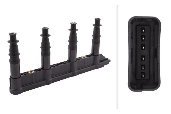 HELLA 5DA358000-311 | Bobin 206-207-307-1007-C2-C3-C4 1.4 16V