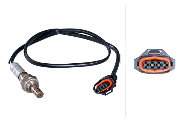 HELLA 6PA009166501 | Oksijen Sensörü Opel Astra G / H / Vectra B / C Z18xe Konum1