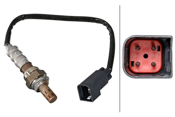 HELLA 6PA358221-051 | Egzos Hego Sensörü Vww 1K0998262t / Vww 07D906262b,Vww 07D906262a,Vww 07C906262t,Vww 0 / 2S6a 9G444 Ba