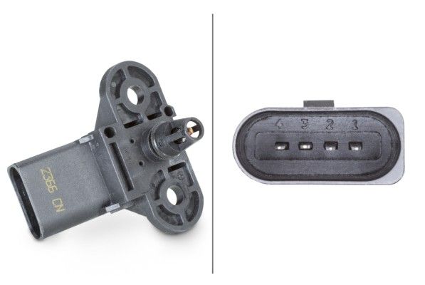 HELLA 6PP 009 400-261 | Basınç Sensörü Golf V Jetta Passat 1.6 Bse 2.0 FSI Blr Bvy Bvz