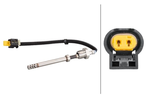 HELLA 6PT010376-141 | Egzoz Sıcaklık Sensörü W204 / W207 / W212 / W218 / W909