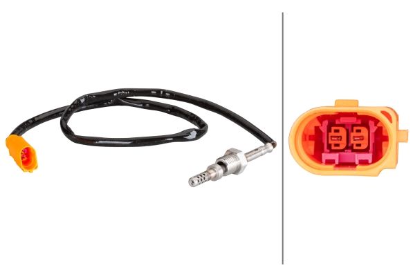 HELLA 6PT010376-271 | Egzoz Sıcaklık Sensörü Dizel Partikül Sonrası Golf VII Passat A3 Octavia Superb Seat Leon 13 -