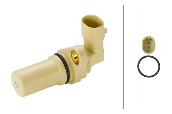 HELLA 6PU009146561 | Krank Devir Sensörü Opel Astra H / Vectra C / Zafira B Z19dt / Dtl