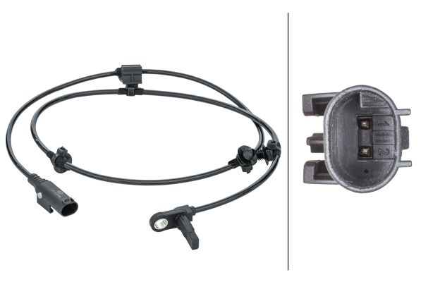 HELLA 6PU012679-961 | ABS Sensörü 447 Arka Sol / Sağ 14 >