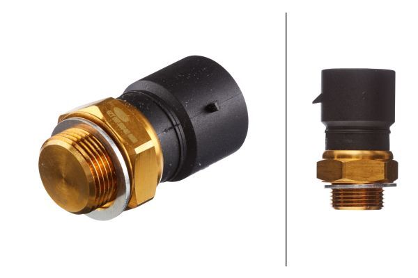 HELLA 6ZT007807021 | Fan Müşürü Opel Astra F / Corsa B / Vectra A (2 Fişli 100-95)