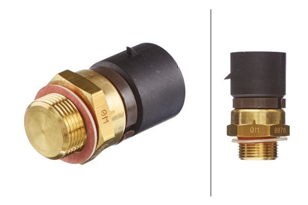 HELLA 6ZT007835151 | Fan Müşürü Klima Astra F / Vectra A / Omega B (3Fişli)