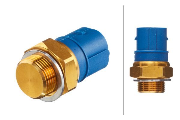 HELLA 6ZT007837-061 | Fan Müşürü Golf3 / Golf4 / Bora / Polo / A3 AEE / Aft / Alm / ABS / 1Y / Aaz / Akl / Bcb / Agn / Ahf / Agr 1.6 / 1.8 / 1.9 TDI 91 >