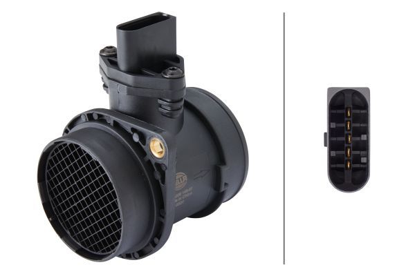 HELLA 8ET009149-001 | Hava Hacmı Ölçme Cihazı,5-Kutuplu,Audi Skoda VW