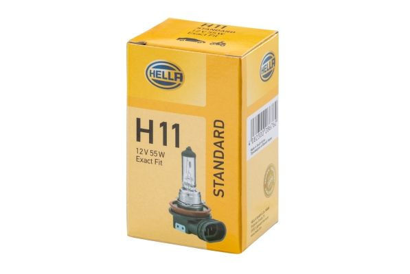 HELLA 8GH178555-111 | Ampül H11 12V 55W
