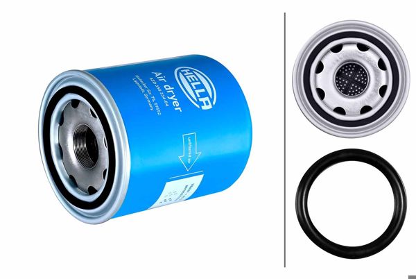 HELLA 8ZD358334-041 | Hava Kurutucu Filtre Daf Cf65 Cf75 Cf85 98 > 13 Xf95 02 > 06 Xf105 05 > Euro 5