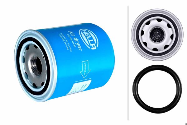 HELLA 8ZD358334-051 | Hava Kurutucu Kartusu / Basınclı Hava Sıstemı,Daf Cf65 Cf75 Cf85 98 > 13 Xf95 02 > 06 Xf105 05 > Euro 5