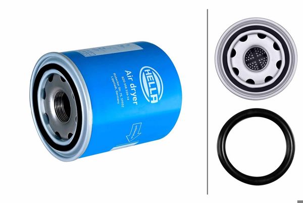 HELLA 8ZD358334-141 | Hava Kurutucu Kartusu / Basınclı Hava Sıstemı,Daf / Scania / Man / Renault Trucks