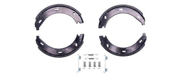 HELLA PAGID 8DA355050-401 | El Fren Balatası. W638. Yay Takımlı.